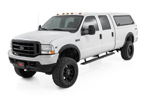 Ford F-350 Super Duty Running Boards - Rough Country - TR2 - Black - '99-'16 Ford F-350 Super Duty Running Boards - Rough Country - TR2 - Black - '99-'16